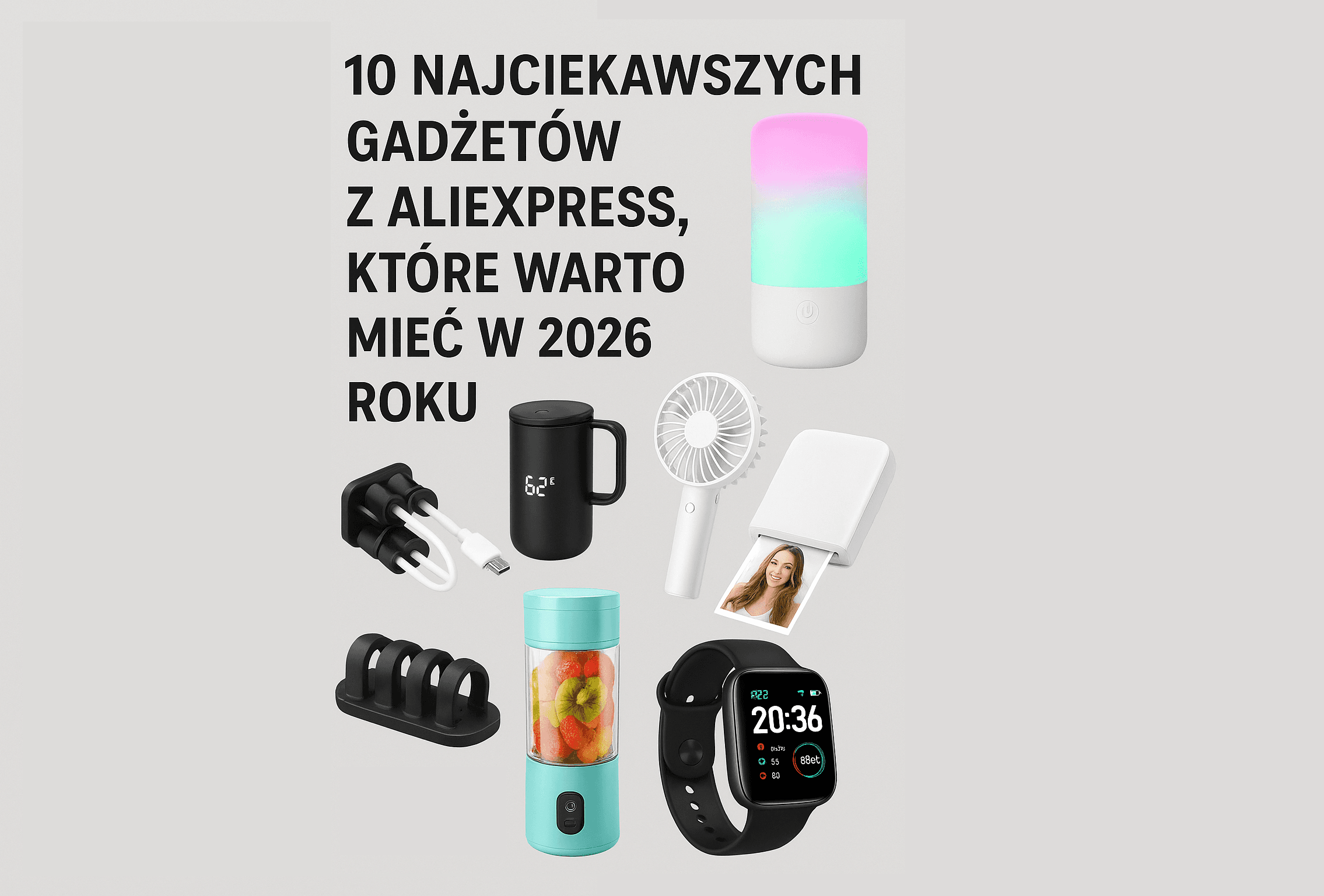 10 najciekawszych gadżetów z AliExpress, które warto mieć w 2026 roku